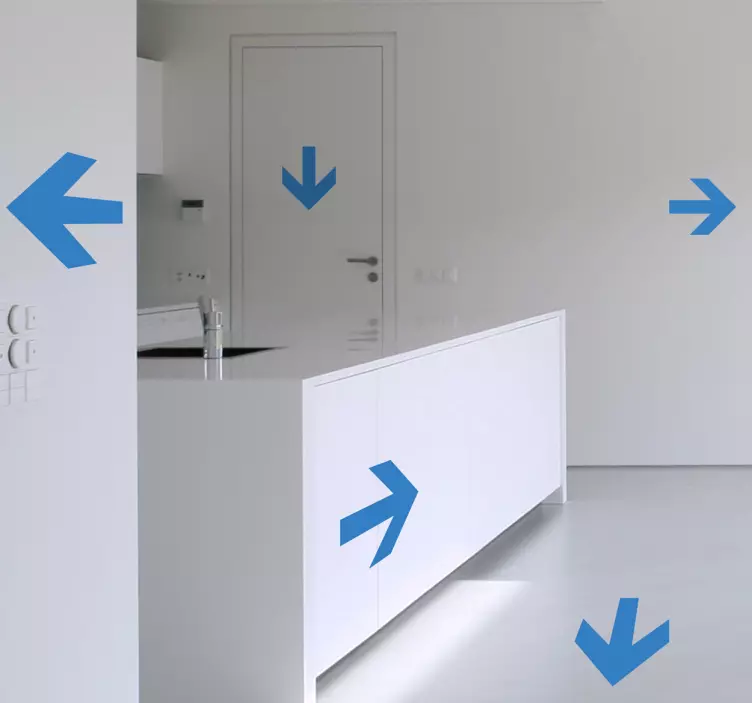 Muursticker collectie pijlen - TenStickers