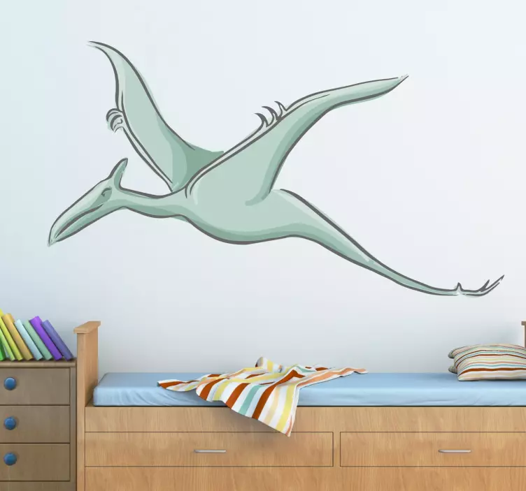 Muursticker Dinosaurios Pterodactylus - TenStickers