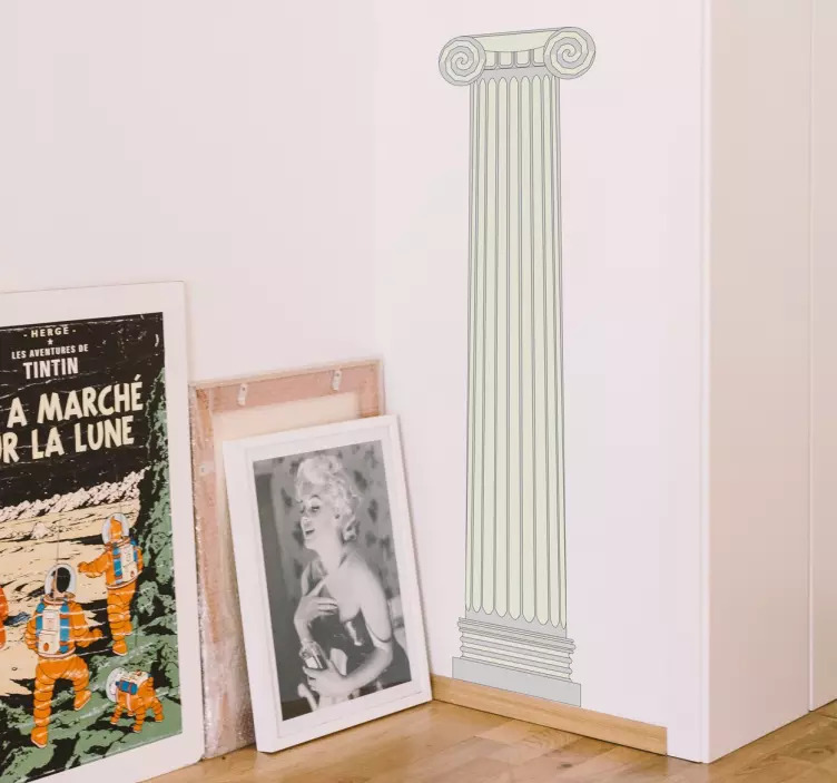 Muursticker Griekse Zuil - TenStickers