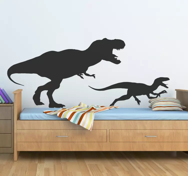 Muursticker kinderkamer T-Rex - TenStickers