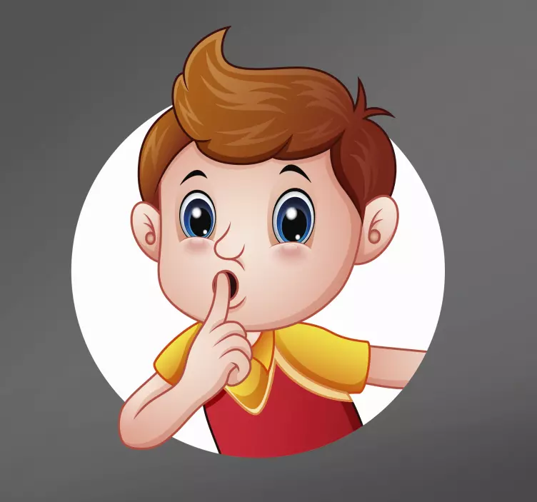 Muurstickers kinderkamer Gedrag in de klas - TenStickers