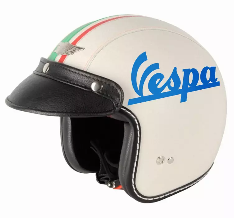 Tekst sticker Vespa logo - TenStickers