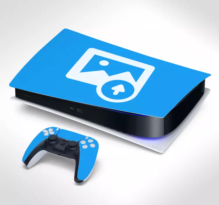 Ps5 personaliseerbaar ps5 sticker - TenStickers