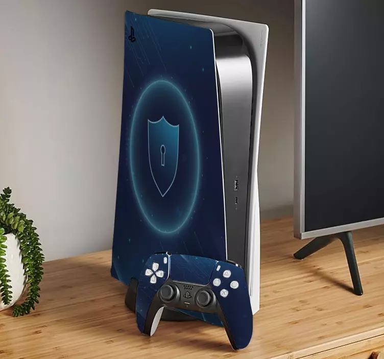Ps5 sticker beschermhoes voor console - TenStickers
