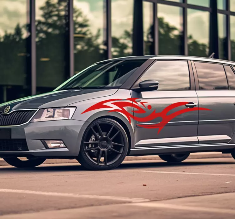 Stammen Auto sticker - TenStickers