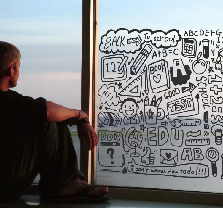 Sticker Back to school - TenStickers