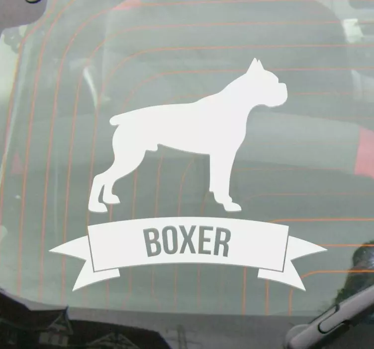 Sticker Boxer - TenStickers