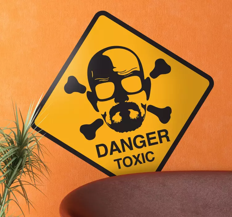 Sticker Breaking Bad Danger - TenStickers