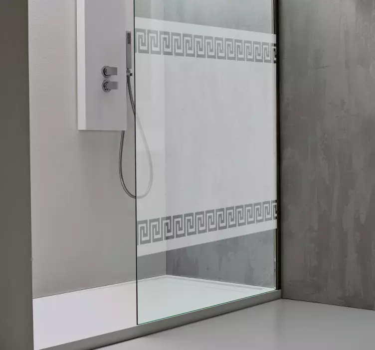 sticker douch wand - TenStickers