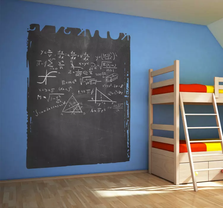 Sticker kinderen krijtbord - TenStickers