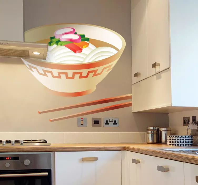 Sticker kom Chinees - TenStickers