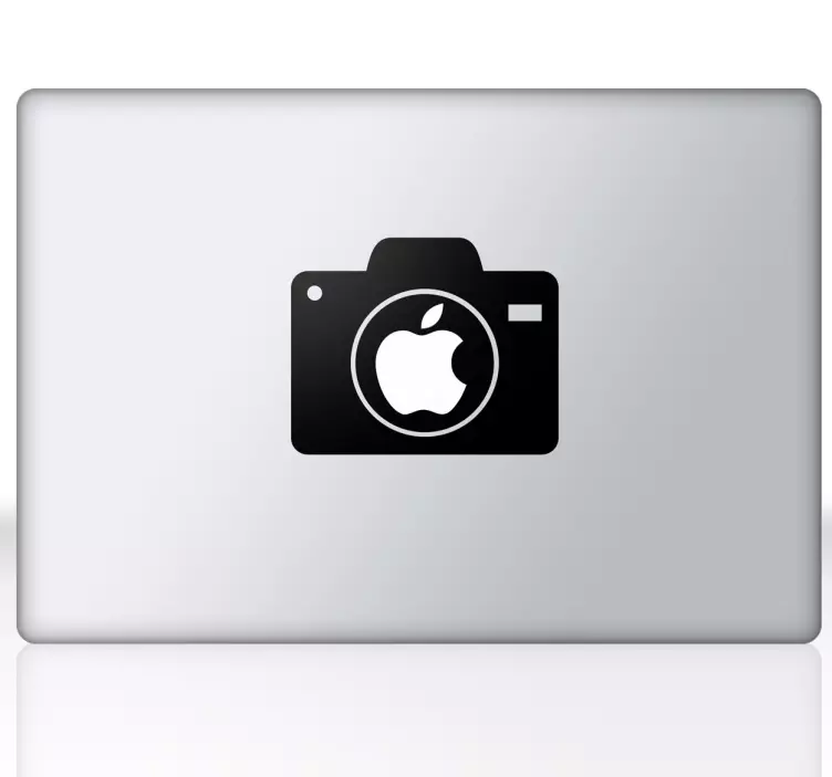 Sticker Macbook digitale camera - TenStickers