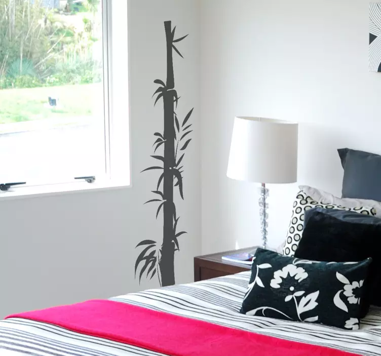 Sticker Oosterse bamboe - TenStickers