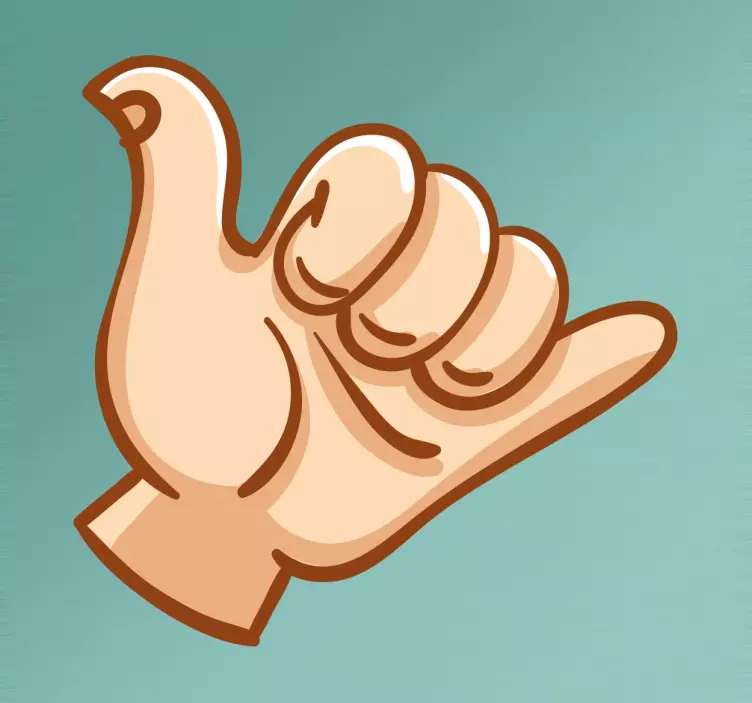 Surfstickers Handlogo - TenStickers