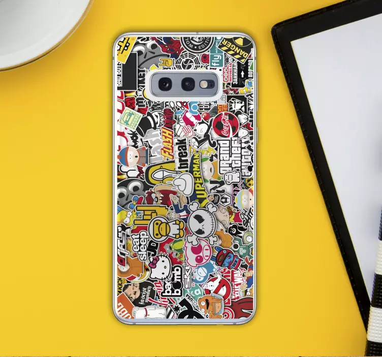 urban graffiti huawei sticker - TenStickers