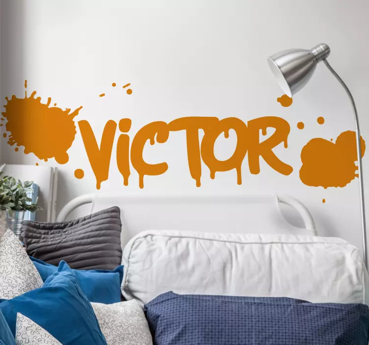 Urban stickers Puntige naam graffiti - TenStickers