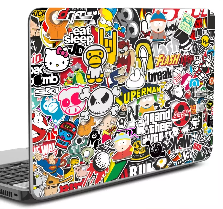 Vinyl Laptop Sticker - TenStickers