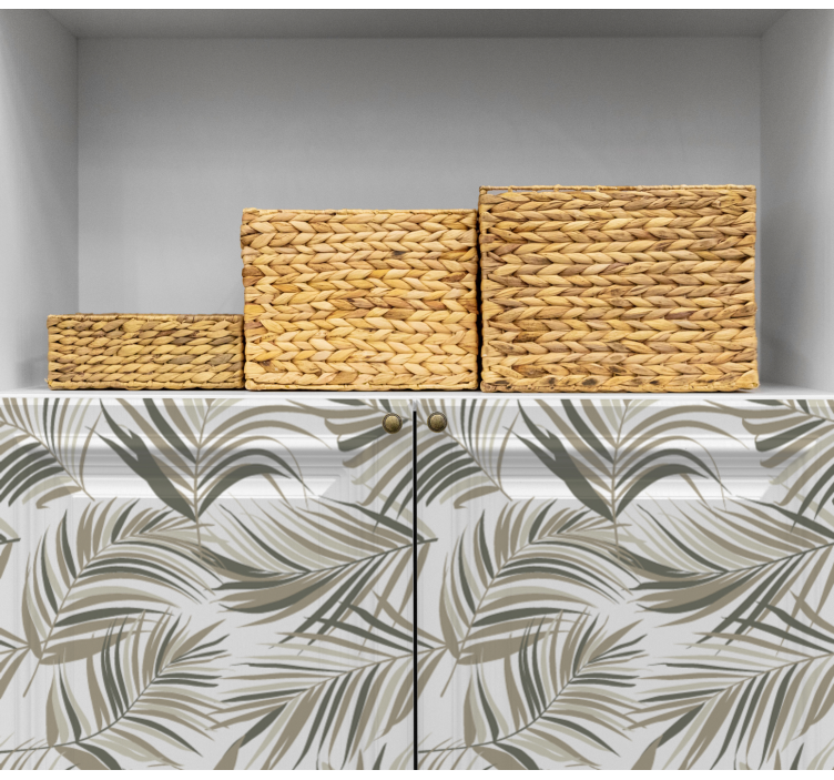 Mysterieuze natuur Meubel sticker - TenStickers