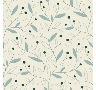 Minimalistische takken meubel sticker - TenStickers