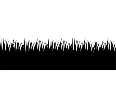 Muursticker horizontaal gras - TenStickers