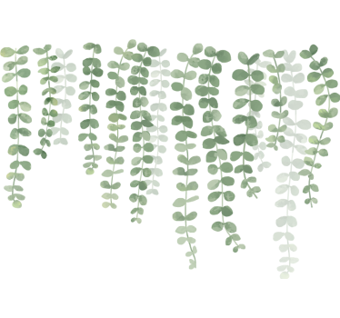 Hangplanten meubel sticker - TenStickers