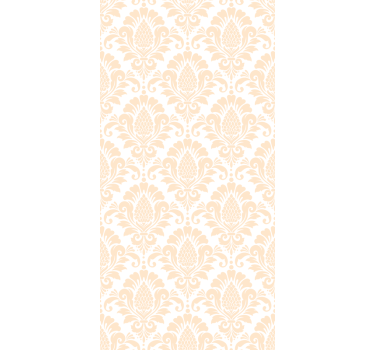 Beige damastpatroon meubel sticker - TenStickers