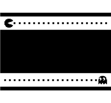 Douchewand sticker pac man - TenStickers