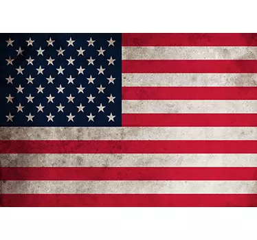 Laptop sticker Amerikaanse vlag - TenStickers