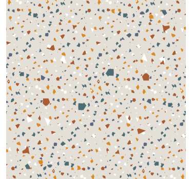 Terrazzo-imitatie muursticker patroon - TenStickers