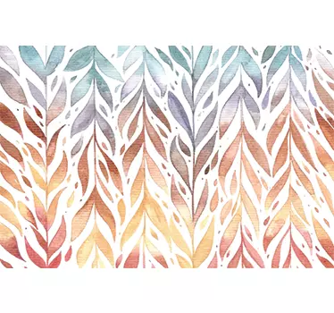 Laptop sticker herfst bladeren kleuren - TenStickers