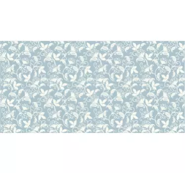 Stickers voor op meubels Vintage bloemenpatroon - TenStickers