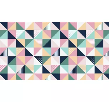 Ikea muursticker lineair patroon - TenStickers