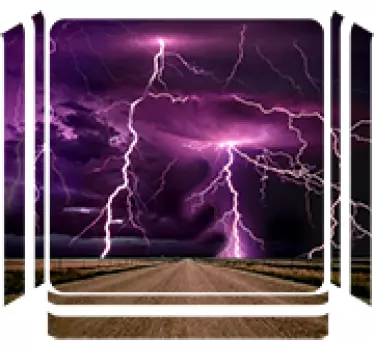Bliksem PS4 sticker - TenStickers