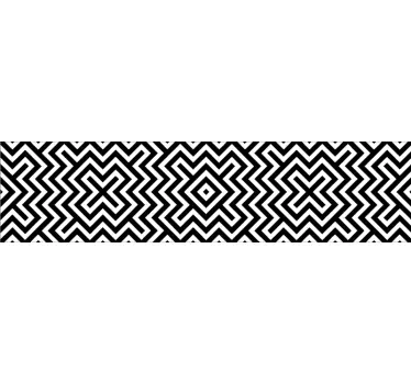 Meubel sticker geometrische vormen - TenStickers