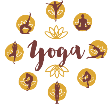 Yoga lifestyle inspiratie fashion sticker - TenStickers