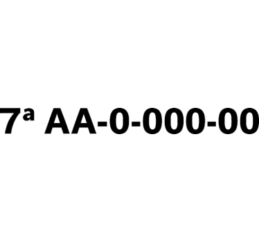 Boot sticker registratienummer - TenStickers