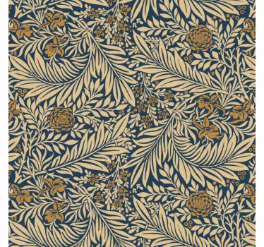 Meubel sticker vintage bloemen - TenStickers