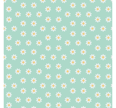 Stickers voor op meubels madeliefjes patroon - TenStickers
