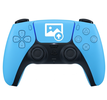 Ps5 sticker gepersonaliseerde ps5 controller - TenStickers