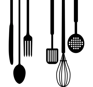 Bedrijfsstickers keuken apparaten - TenStickers