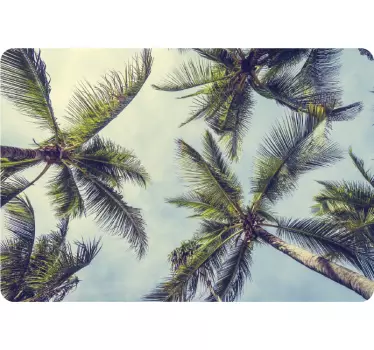 Muursticker boom palmbomen - TenStickers