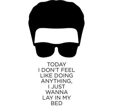 Muurstickers tekst songtekst Bruno Mars - TenStickers