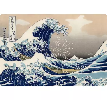 Muurstickers kunst Touchpad Ola Kanagawa - TenStickers