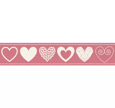 Muurstickers liefde harten valentijn - TenStickers