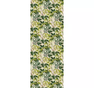 Koelkast sticker bloemen - TenStickers