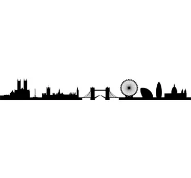 Sticker skyline londen - TenStickers