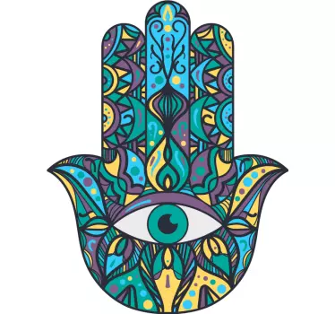Stickers mandala oog - TenStickers