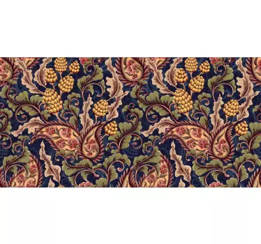 Meubel sticker realistische paisley illustratie - TenStickers