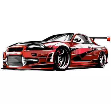 Auto sticker Sportauto - TenStickers