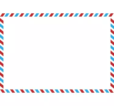 Sticker whiteboard omkaderd - TenStickers